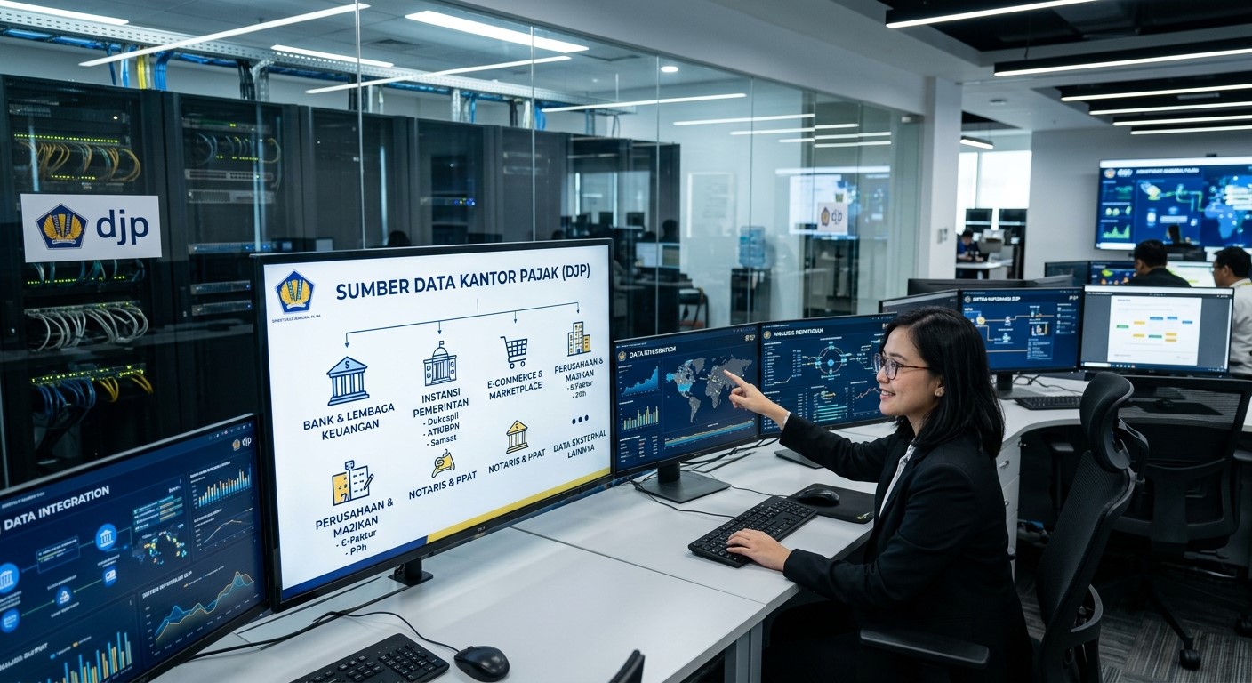 304.994 SP2DK DJP dan sumber data pihak ketiga untuk pengawasan pajak